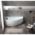 Space-Saving One Person Acrylic Whirlpool Massage Bathtub