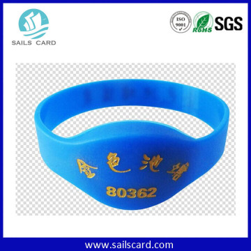 Logo Printed ISO15693 UHF RFID Party Wristbands