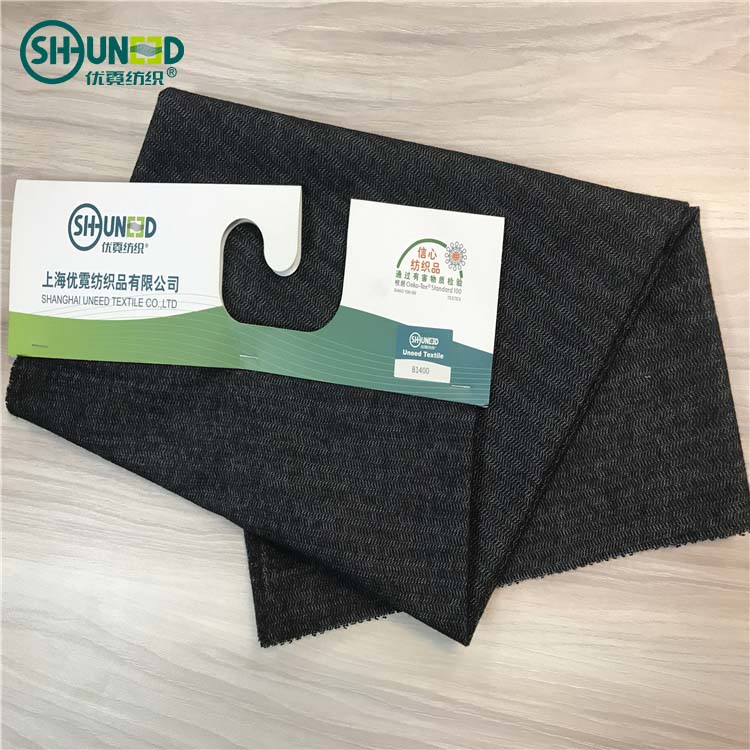 Knitted Woven Fusible Interlining Fabric Woven Interlining Woven Fusing Interlining