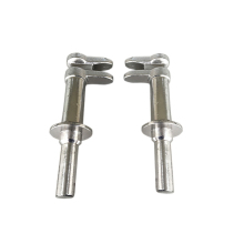 Truck Trailer Door Lock Set: Locking Bar Cam Pair for Shipping Containers