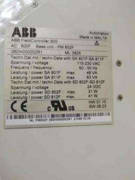 PM802F ABB Controller PLC Module Process Control System
