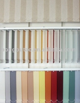 Finished vertical fabric