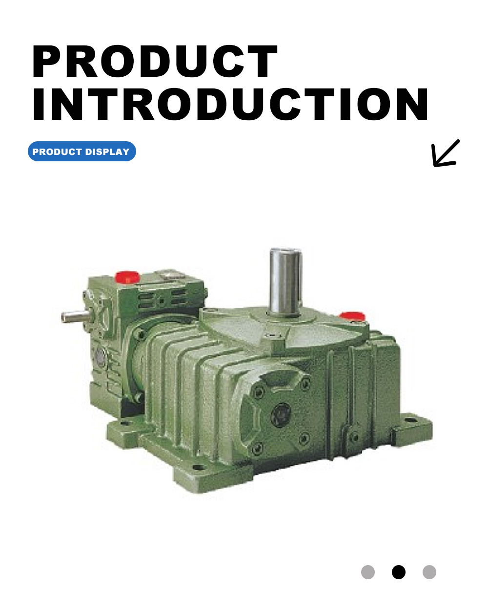 Двухступенчатый червячный редуктор WPEO X WPEO Two-stage Worm Gear Reducer X