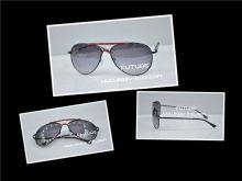 Double bridge Red Sunglasses