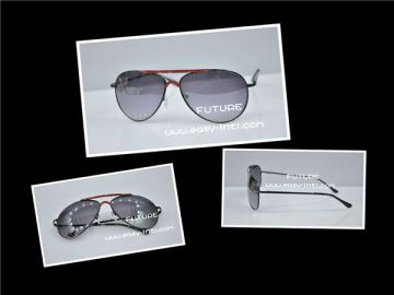 Double bridge Red Sunglasses