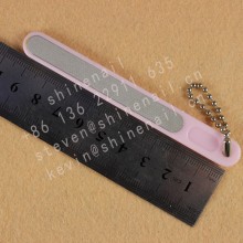 manufacturer supply sapphire nail file with chain