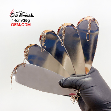 Hot Sale OEM 14cm Boat Diver Board Salmon Flashers Dodger Fishing Lures