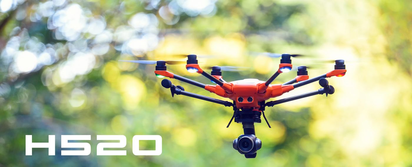 Yuneec Typhoon H520 UAV Photography drone professional use for law enforcement, search and rescue, security Six-axis UAV