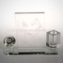 clear crystal office set