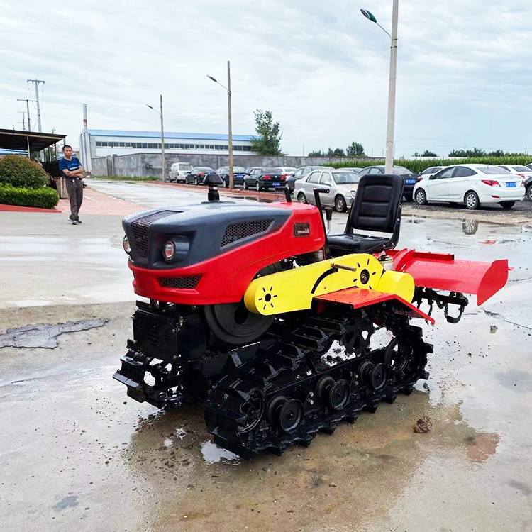 New 50 hp 80 HP rice paddy field light crawler tractor and parts /Agriculture farm use crawler tractors