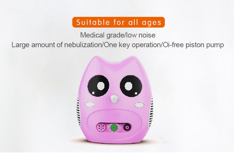 Children Portable Compressor Nebulizer Machine for Asthma Breathing Treatment