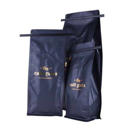 Matte Black Buy Aluminium Foil Coffee Bags With Valve Online