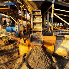 High Performance Ore Crushing Line for Gold Extraction