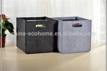 felt decorative storage box