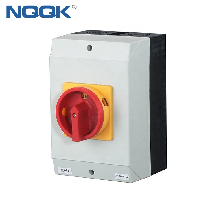 Sealed power cut-off switch