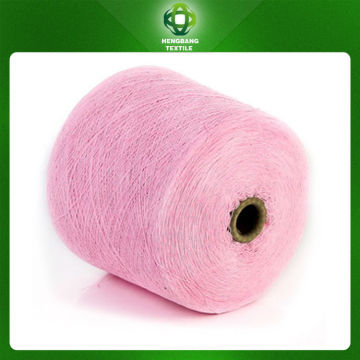 abrasion-resistent ring spun polyester yarn