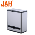 JAH 1.5Gallon Kitchen In-Cabinet Trash CAN SELED COMPERTER