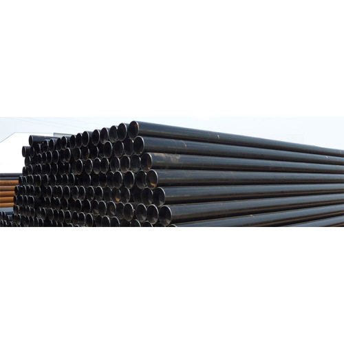 Ms Steel ERW carbon ASTM A53 black iron pipe welded sch40 steel pipe