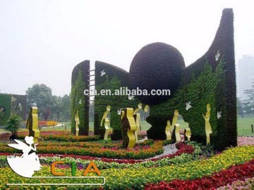 High Imitation Plastic Plant Topiary Sculpture