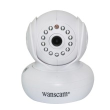 P2P Wireless IP Camera Pan Tilt two-Way Audio Mobile Viewing Infrared Network IP Camera