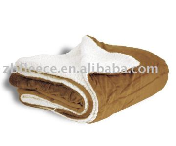 supply Micro Mink Sherpa Blanket