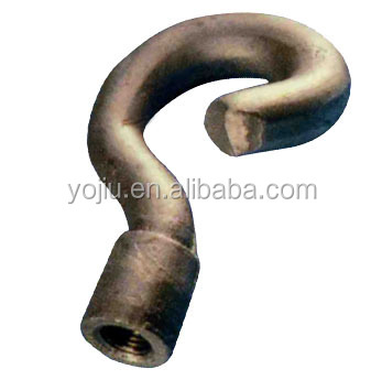 YJPD electric power fitting hot dip galvanized iron ball end hook