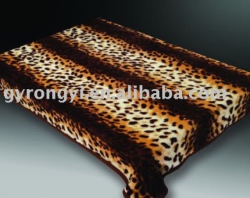 Polyester printed 150*200cm mink blanket