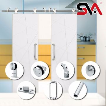 High quality modern barn door hardware