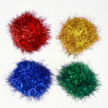 Jumbo glitter pompom for decoration