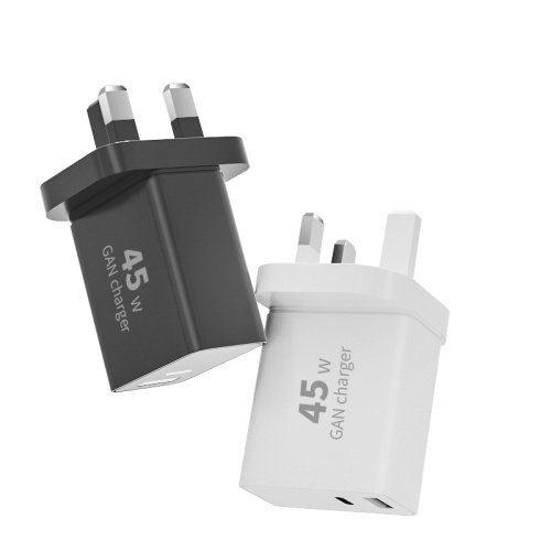 2022 Accesorios telefónicos Tipo-C PD 45W Gan Charger