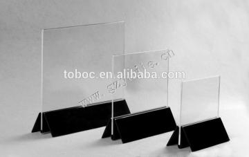 acrylic photo frame/advertisement display