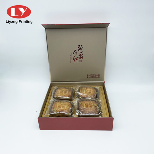 Mooncake Packing Magnetic Moon Cake Box verpakking Luxe