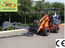 Small Wheel Loader (HQ908) with Mini Excavator
