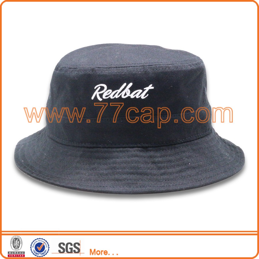 Custom Bucket Hat With Zipper Pocket