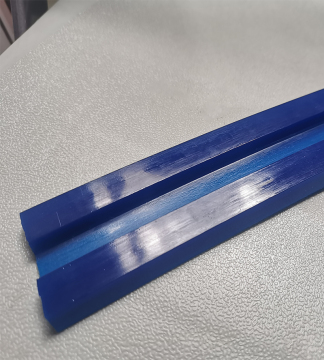 Extrusion Plastic profile PU extruded profiles guide rail