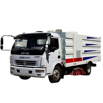 Dongfeng Multi-Function Small Vacuum Sweeping Road Truck 6 Wheels road sweeper street Cleaning Equipment