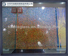 reflective and clear patterned glass/figured glass