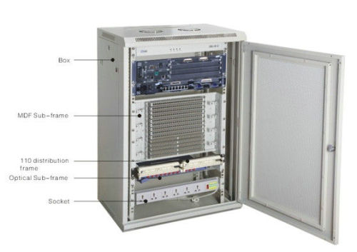 Industry Outdoor Wall Mount Enclosures For Ftth , Communication Enclosures