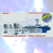 PVC Extruding Granulation Unit Production Line (SJSZ80)