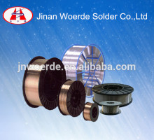 Gas shield mig welding wire plating copper er70s-6 1.2mm