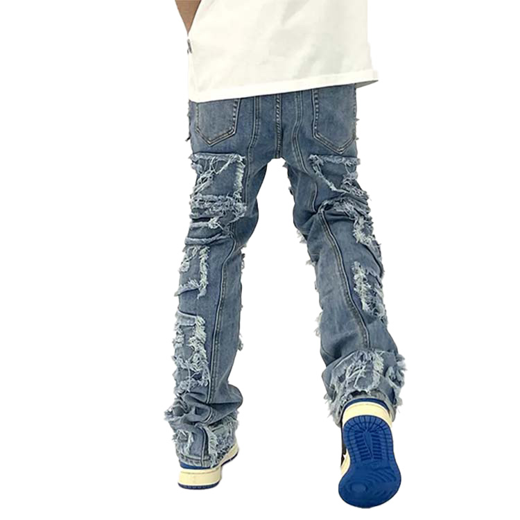 Pants Denim Jeans Stacked Pants Denim Jeans Stacked