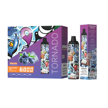 Randm tornado 6000 bocanadas de vapor desechable Venta caliente