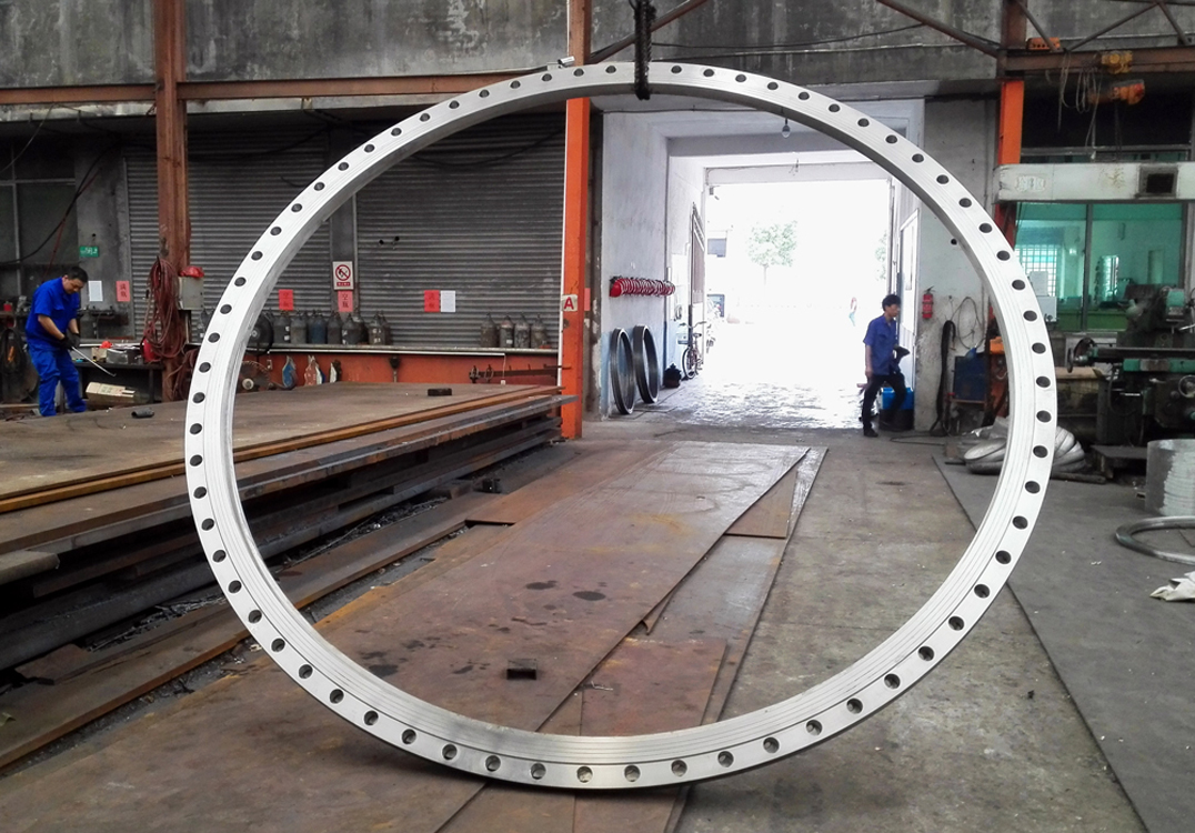 Customized Large Diameter Stainless Steel Pipe Flanges