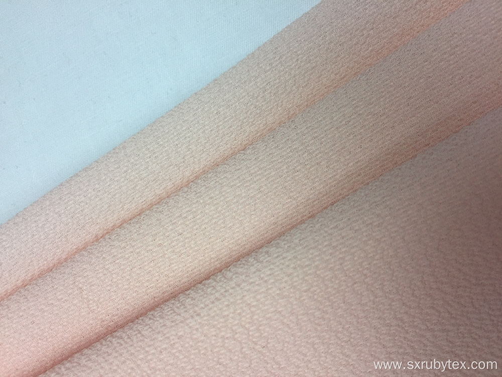 75D Polyester Spandex Bubble Chiffon Fabric