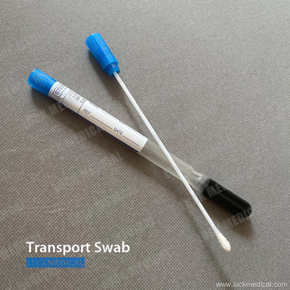 Disposable Cary-Blair Swab with Medium