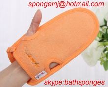 Bath mitt hemp bath gloves