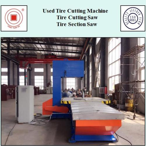 Used Tire Cutting Machine and Tire Cutting Saw and Tire Section Saw
