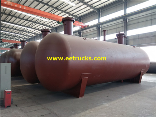 Girma a kwance 30ton karkashin kasa lpg tanks