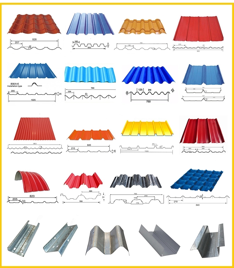 galvanized steel belt conveyor rain cover roll forming machine with certificate