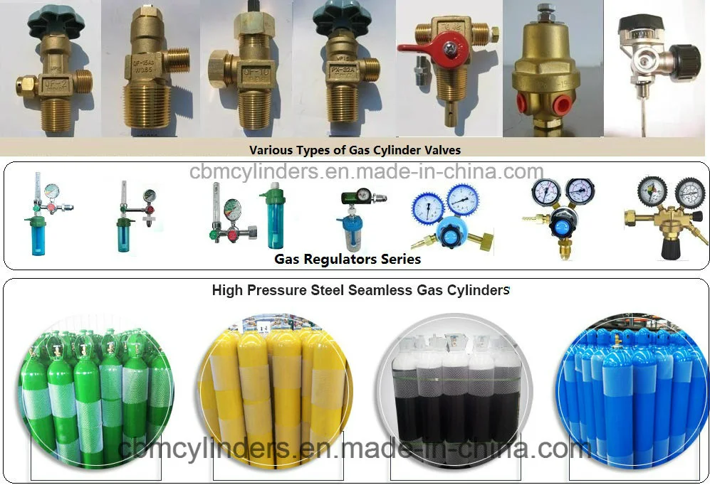 Tped/DOT/GB Standard Aluminum Gas Cylinders Scuba Diving Tanks